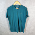 Vintage Adidas Ultimate T Shirt Men’s Medium Blue Graphic Three Stripes Athletic
