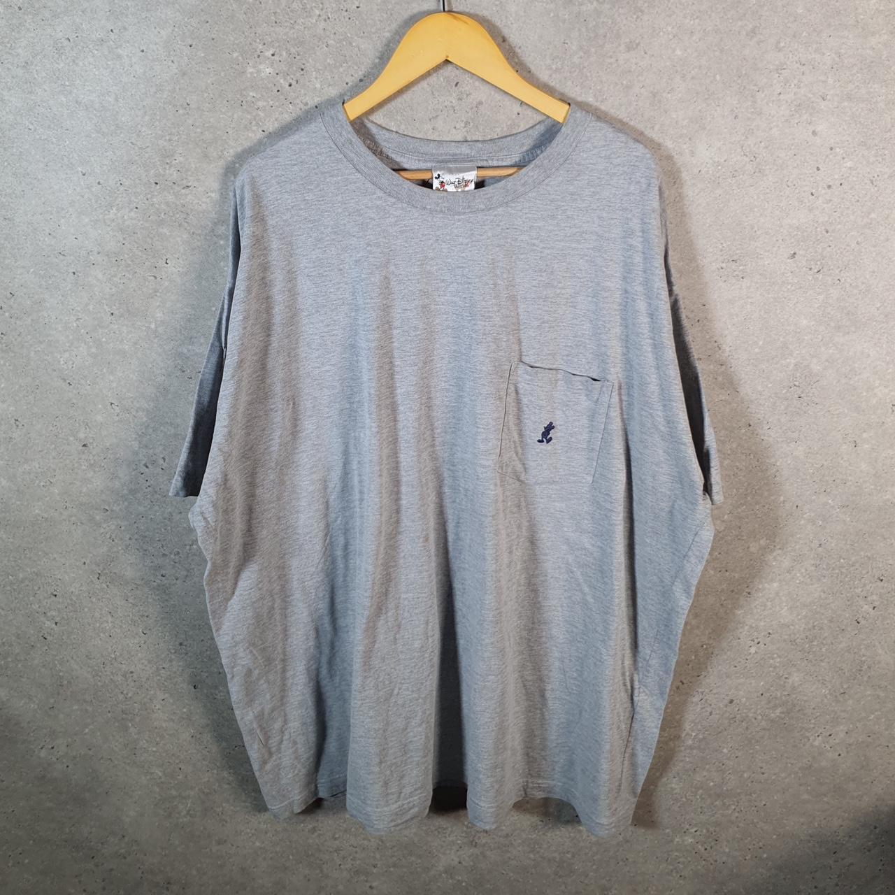 Vintage Disney Land Mickey Mouse T Shirt Men’s 2XL Grey Graphic Cartoon