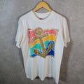 Vintage Alore Anchor 90s Graphic USA Single Stitch T Shirt Men’s Large White C9651