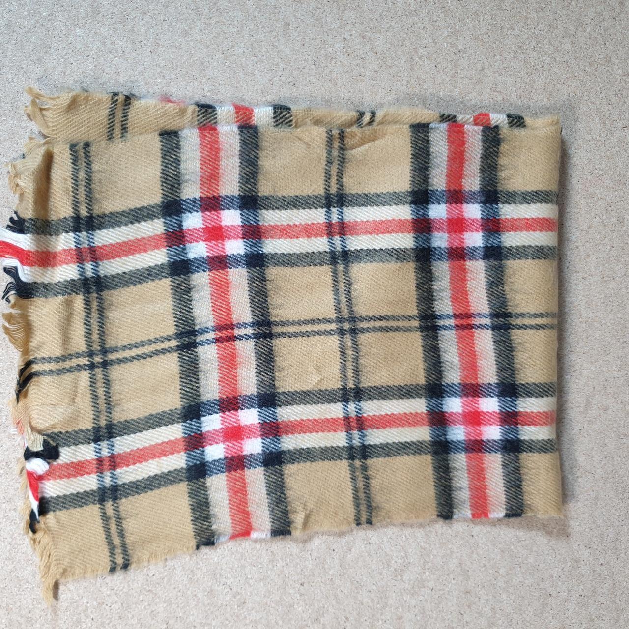 Tartan Nova Check Checkered Scarf