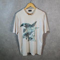 Vintage Guy Harvey Fish Graphic 90s USA Single Stitch T Shirt Men’s XL White