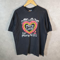 Vintage Hanes Children’s Miracle Network 90s USA Single Stitch T Shirt Men’s XL Black C8361