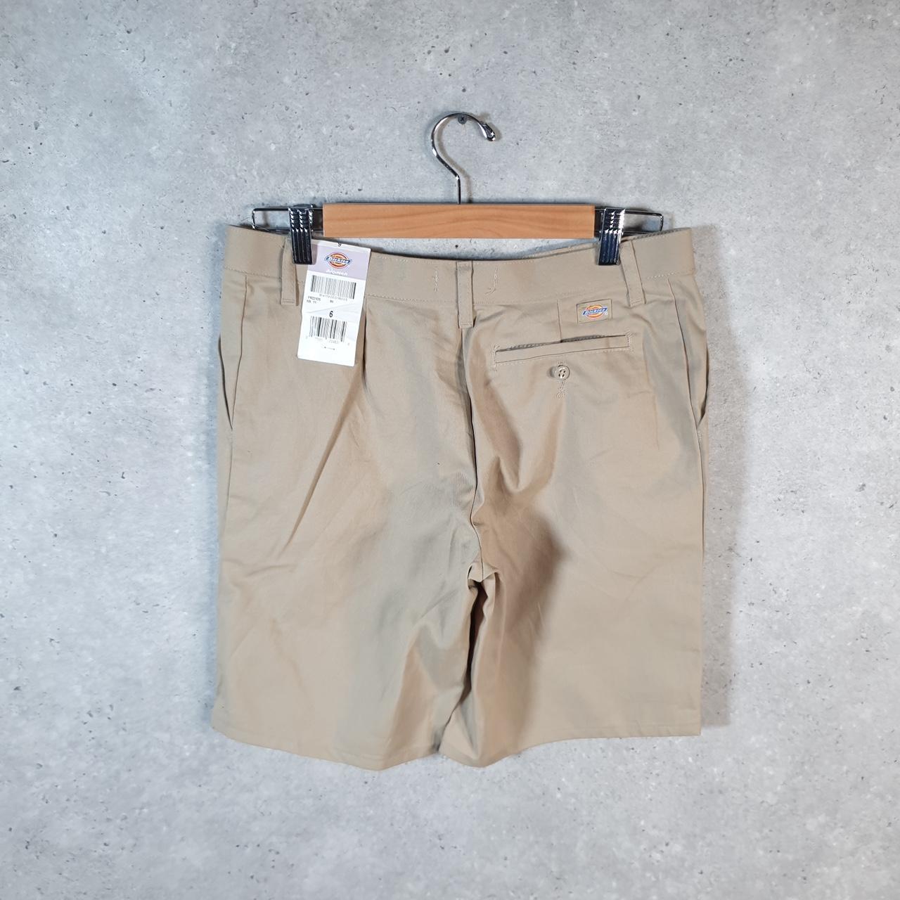 Vintage Dickies Baggy Chino Shorts Jorts Cargo Womens W30 Brown Classic Fit