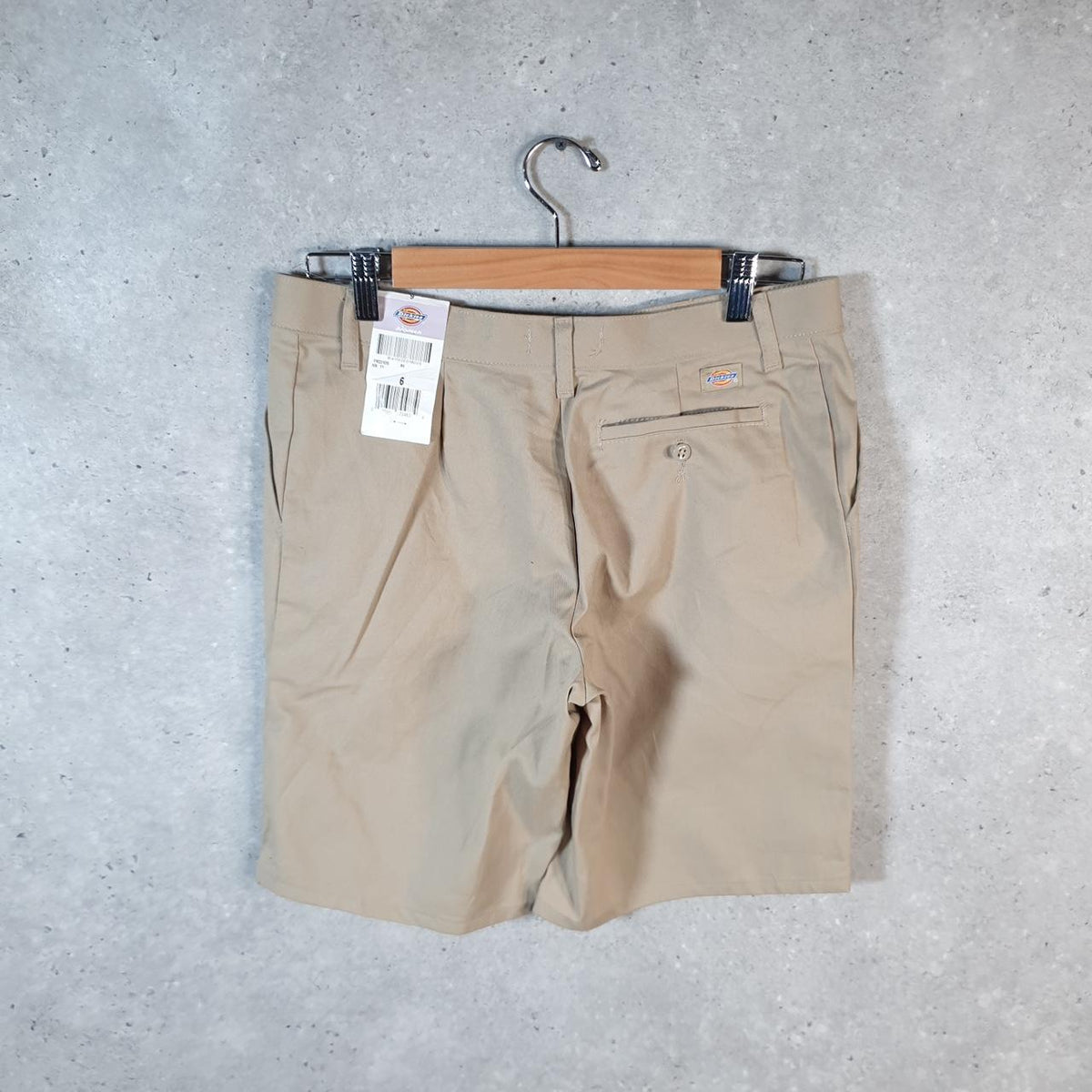 Vintage Dickies Baggy Chino Shorts Jorts Cargo Womens W30 Brown Classic Fit