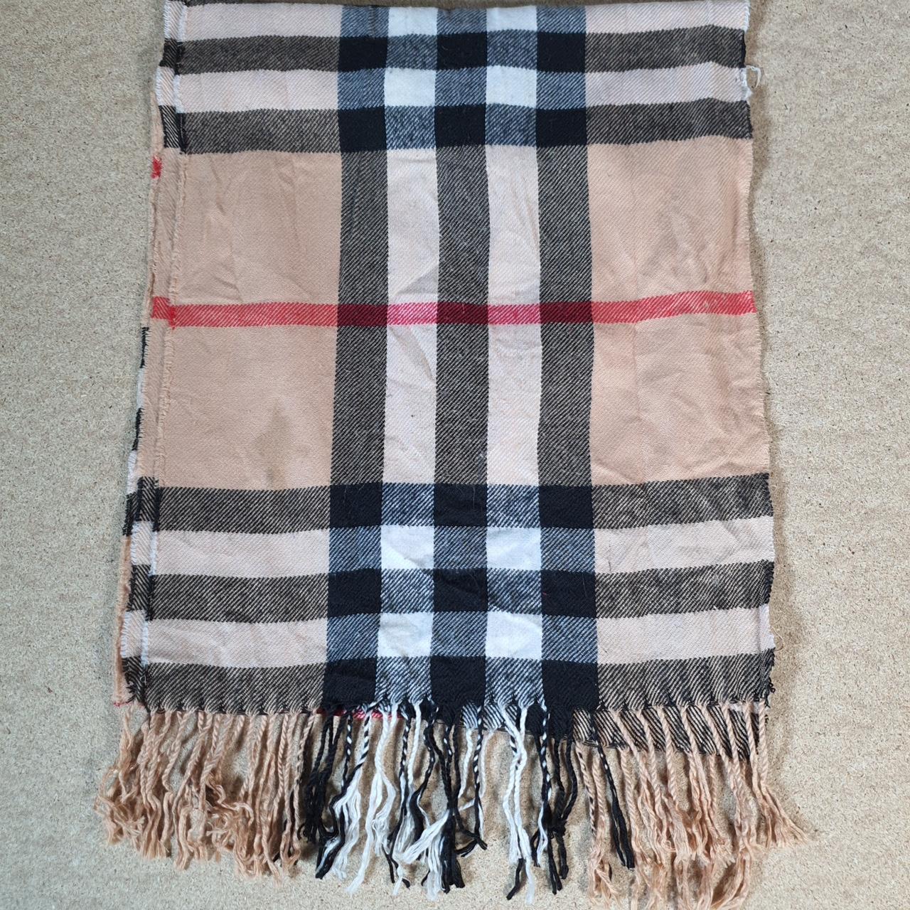 Tartan Nova Check Checkered Scarf