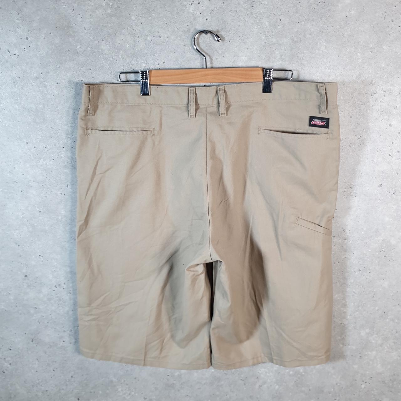 Vintage Dickies Baggy Chino Shorts Jorts Cargo Mens W40 Brown Relaxed Fit