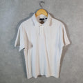 Vintage Fila Polo Shirt Men’s Small White Slim Fit Embroidered Logo