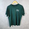 Vintage Fruit of the Loom CPMS College USA 90s Single Stitch T Shirt Men’s Large Green C8960