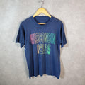 Vintage Wisconsin Dells 90s USA Single Stitch T Shirt Men’s Small Blue C9440