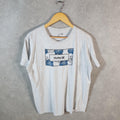 Vintage Hurley Graphic T Shirt Men’s Small Grey Casual Sports Logo Athletic