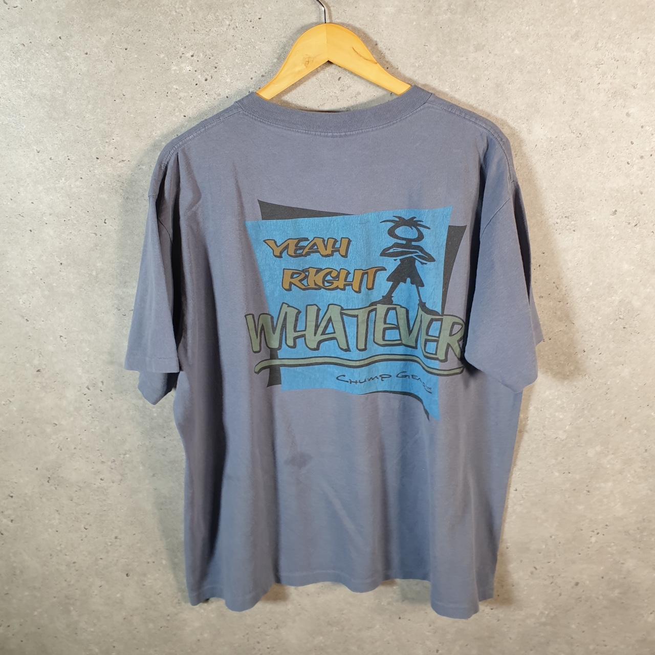 Vintage Ogio Chump Gear Winning Isn’t Everything 90s USA Single Stitch T Shirt Men’s XL Blue