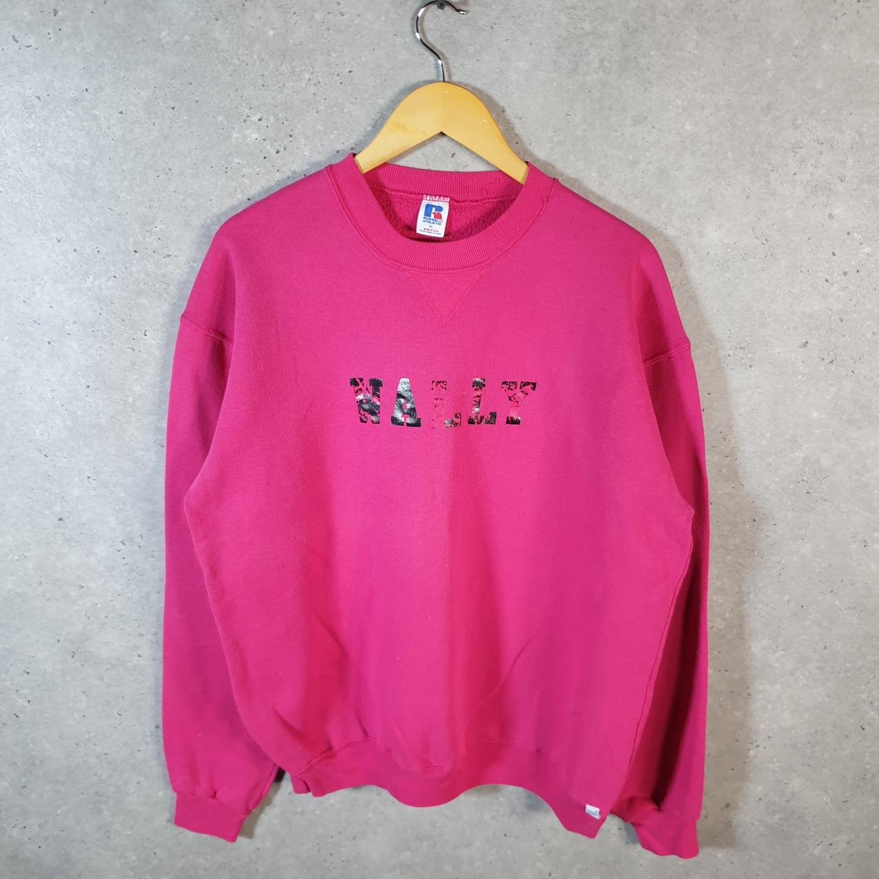 Vintage Russell Athletic Wally USA Sweatshirt Men’s XL Pink Pullover
