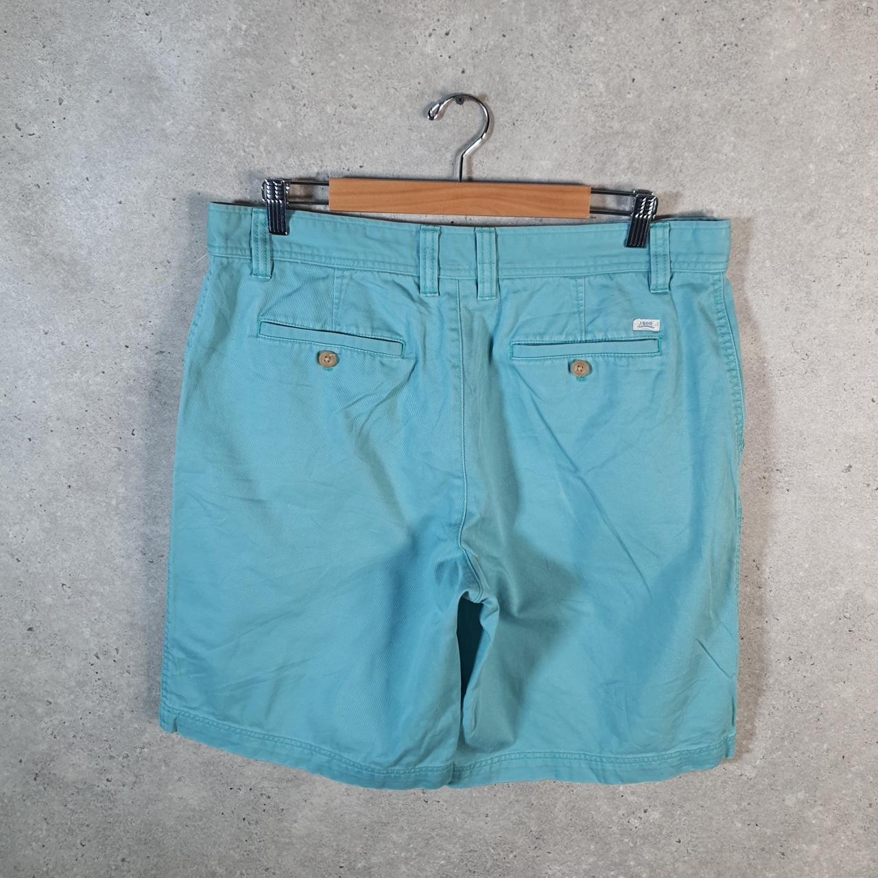 Vintage Izod Golf Chino Shorts Jorts Cargo Men’s W36 Blue Baggy Cotton