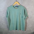 Vintage Ralph Lauren T Shirt Men’s Large Green Classic Fit Embroidered Pony