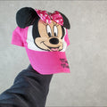 Vintage Disney Minnie Mouse Cap Girls USA Spellout Athletic Adjustable C8545