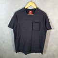 Vintage Nike Tech Fleece Club Graphic T Shirt Men’s Medium Black Swoosh Athletic