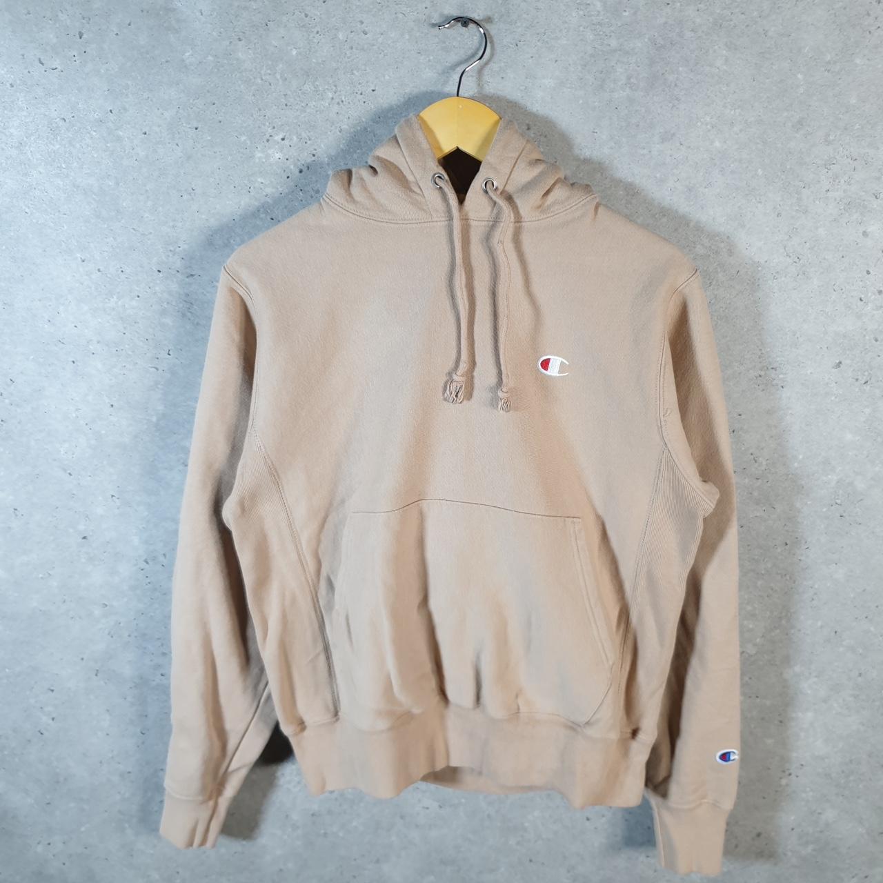 Vintage Champion Reverse Weave Hoodie Men’s Small Brown Pro Sport Pullover