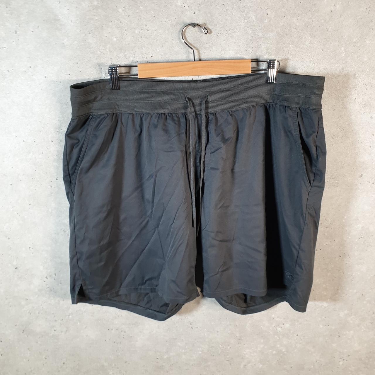Vintage The North Face TNF Shorts Jorts Chino Cargo Womens 2XL Black Baggy Cotton