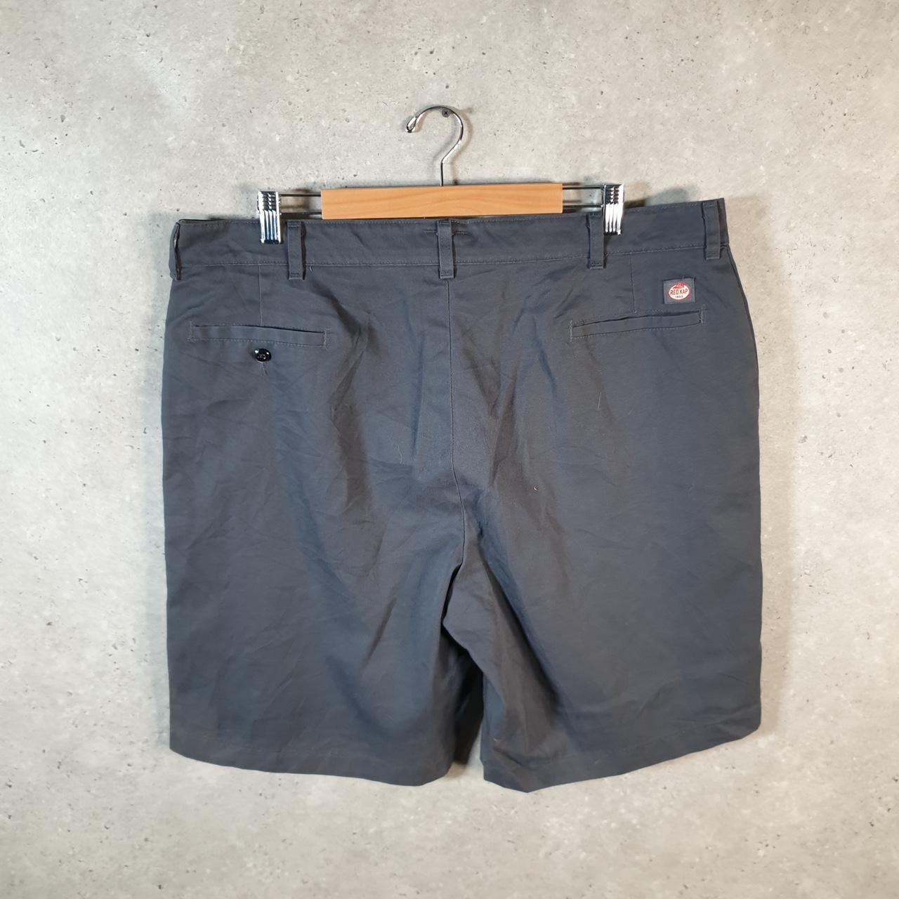 Vintage Red Kap Chino Shorts Jorts Cargo Men’s W42 Grey Baggy Cotton