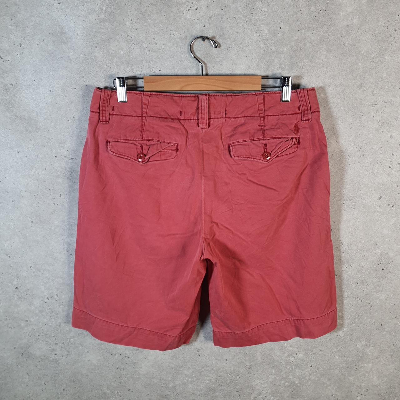 Vintage Ralph Lauren Polo Shorts Jorts Chino Cargo Men’s W32 Pink Baggy Cotton
