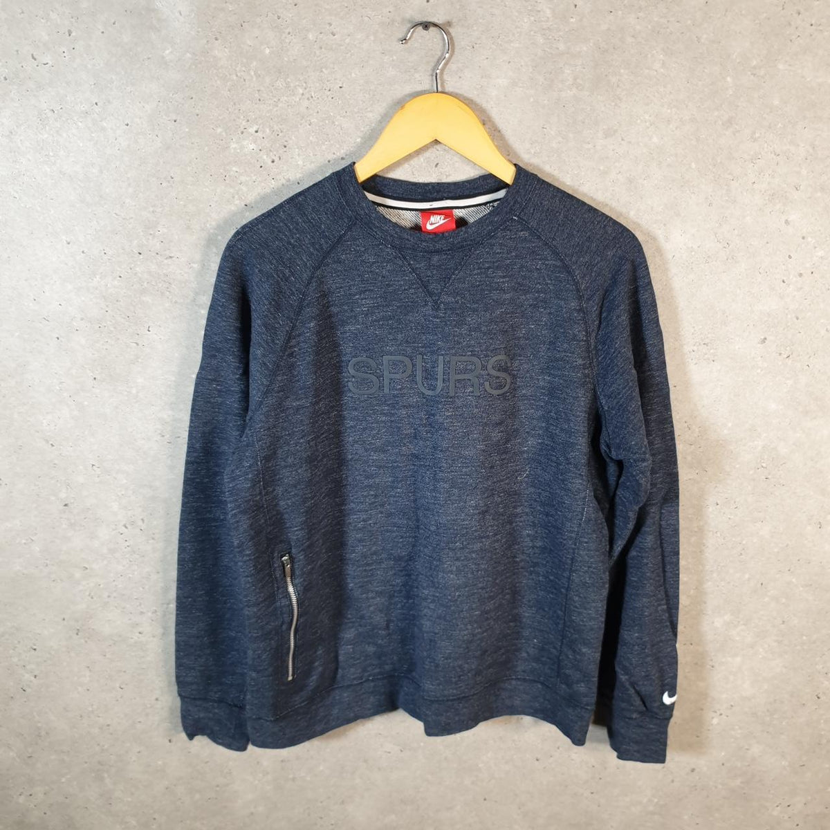 Vintage Nike Tottenham Hotspur’s Sweatshirt Mens Medium Blue Single Swoosh Logo