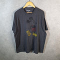 Vintage Disney Land Mickey Mouse T Shirt Shirt Men’s  2XL Grey Graphic Cartoon C9865