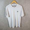 Vintage Adidas Trefoil Retro T Shirt Men’s Large White Logo Athletic