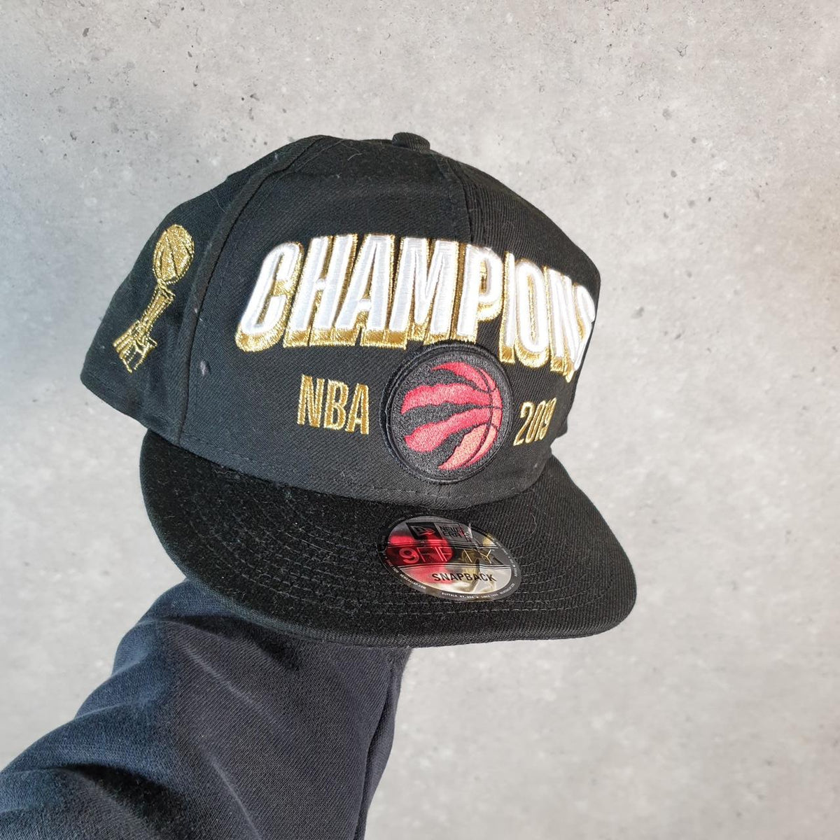 Vintage NBA 2019 Champions 9Fifty Cap Men’s USA Spellout Adjustable Athletic C8519