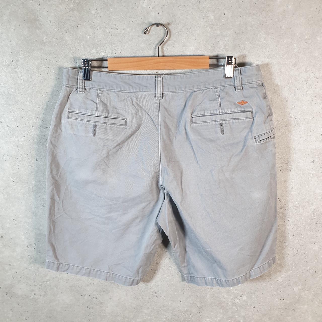 Vintage Dockers Chino Shorts Jorts Cargo Men’s W36 Grey Baggy Cotton A4289