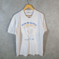 Vintage Fruit Of The Loom 1988 Bush Quayle California Gold Rush USA Single Stitch T Shirt Men’s Large White