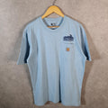 Vintage Carhartt Pocket T Shirt Men’s Medium Blue Workwear Chore Utility Loose Fit C9226