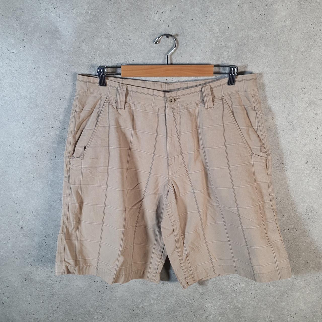 Vintage The North Face TNF Shorts Jorts Chino Cargo Men’s W36 Brown Baggy Cotton