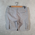 Vintage Dockers Chino Shorts Jorts Cargo Men’s W30 Grey Baggy Cotton A4318