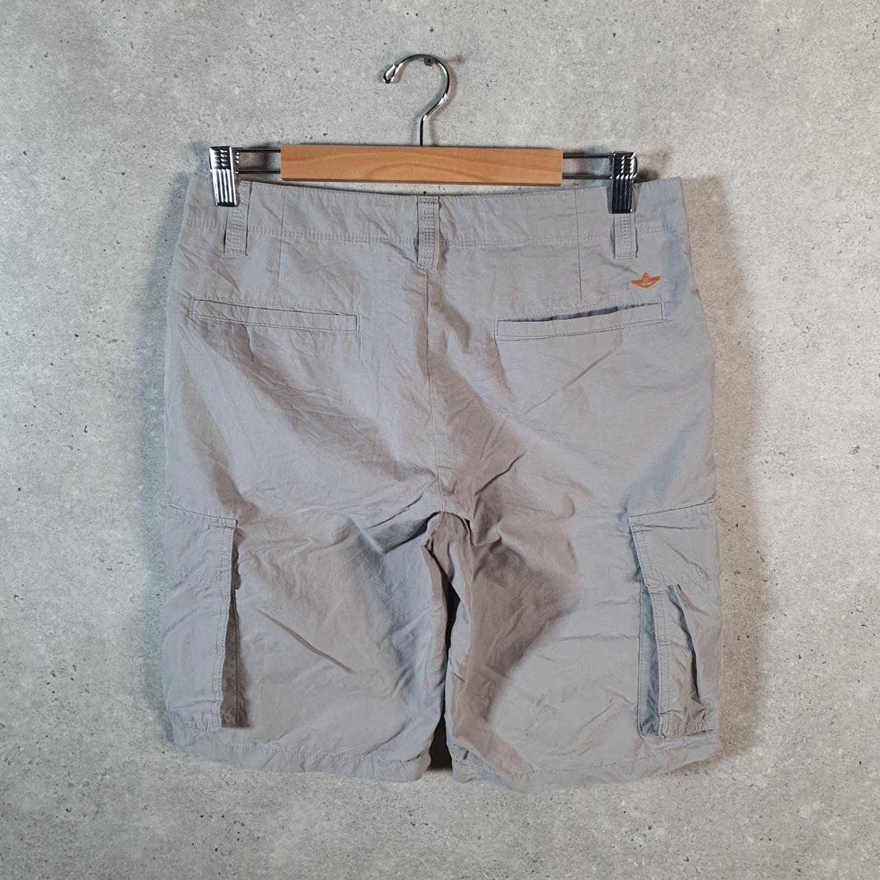 Vintage Dockers Chino Shorts Jorts Cargo Men’s W30 Grey Baggy Cotton A4318