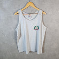 Vintage Tutto Posto Italy Italian 90s USA Single Stitch Vest Men’s Large Grey