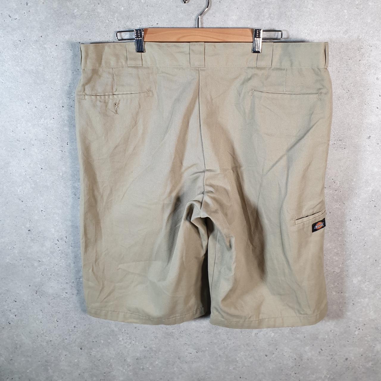 Vintage Dickies Baggy Chino Shorts Jorts Cargo Mens W42 Brown Relaxed Fit