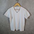 Vintage Calvin Klein Spellout T Shirt Men’s Medium White Casual Sports C9587