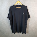 Vintage Champion Embroidered Logo T Shirt Men’s 2XL Black Athletic C9841