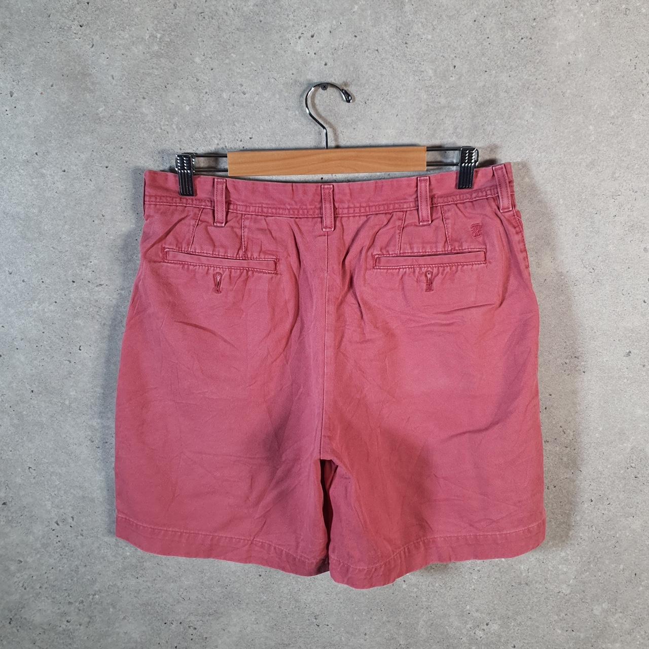 Vintage Izod Golf Chino Shorts Jorts Cargo Men’s W34 Pink Baggy Cotton A4407