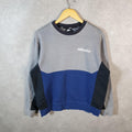Vintage Nike Air Spellout Sweatshirt Mens Medium Grey Y2K Pullover Logo