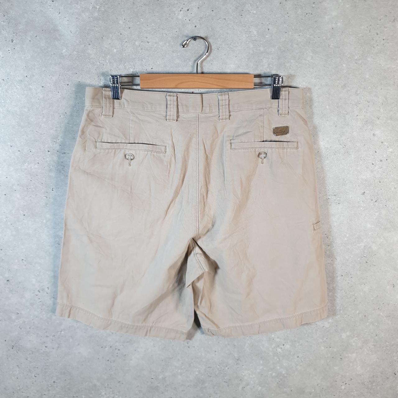 Vintage Dockers Chino Shorts Jorts Cargo Men’s W34 Brown Baggy Cotton
