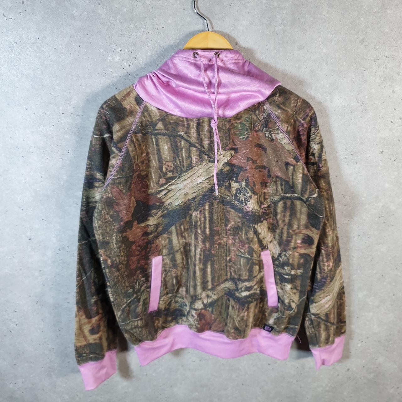 Vintage Yukon Gear RealTree Camouflage Hoodie Womens Medium Brown Huntings