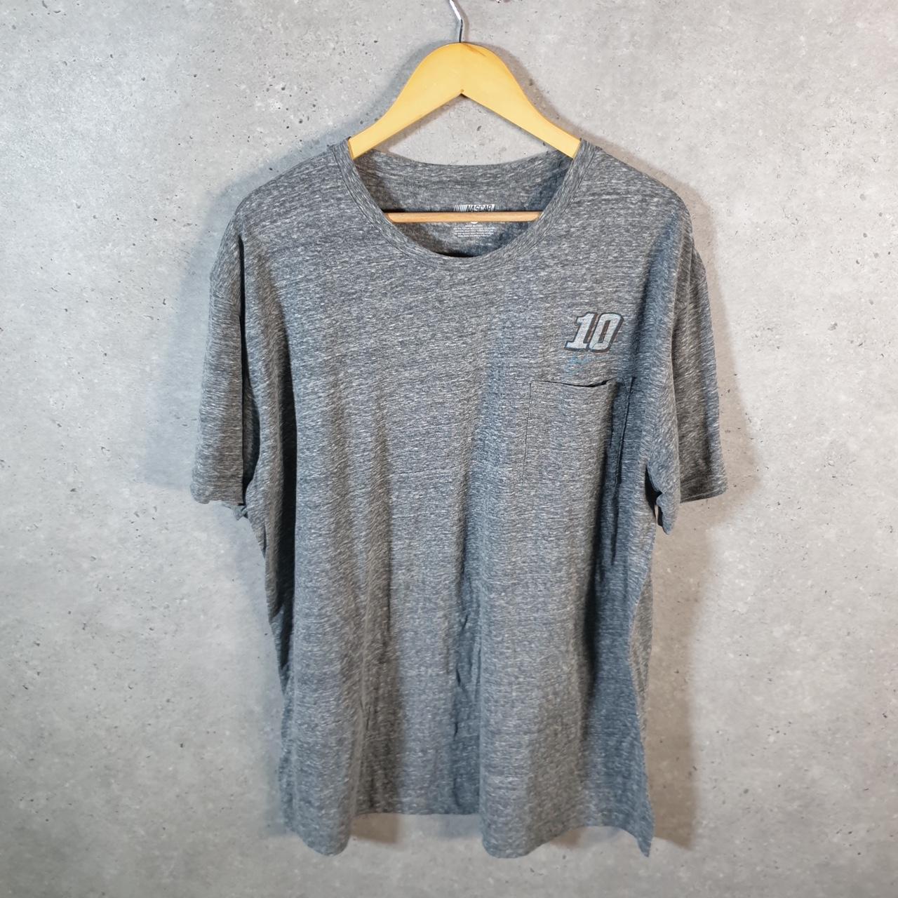 Vintage Dale Earnhardt USA Nascar Graphic T Shirt Men’s 2XL Grey American Racing