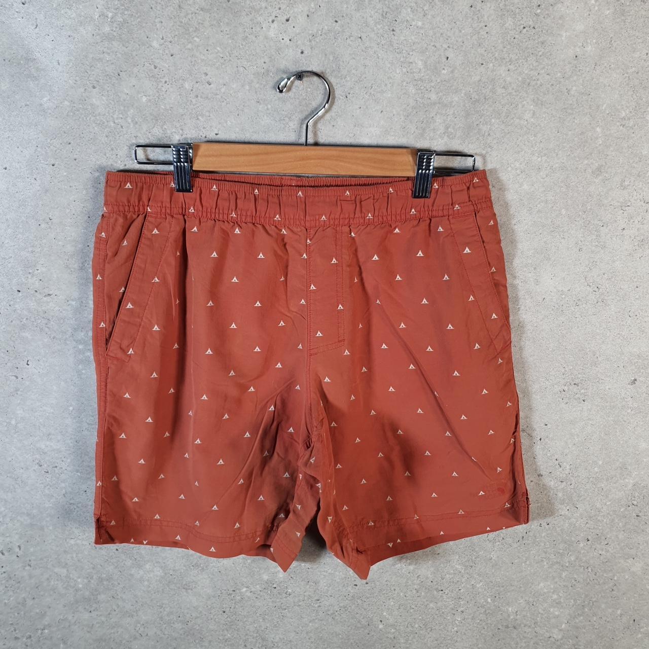 Vintage The North Face TNF Shorts Jorts Chino Cargo Men’s Small Red Baggy Cotton