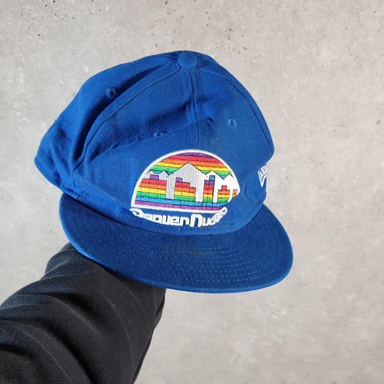 Vintage NFL New Era Denver Nuggets Harwood Classics Adjustable Cap Men’s USA 7 3/8 C8557