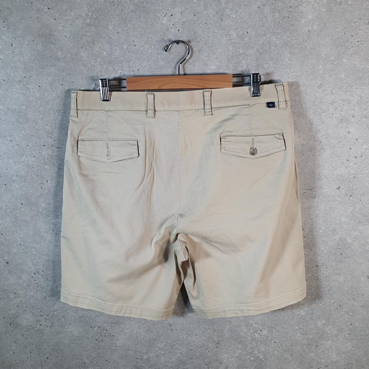 Vintage Dockers Chino Shorts Jorts Cargo Men’s W38 Beige Baggy Cotton A4404