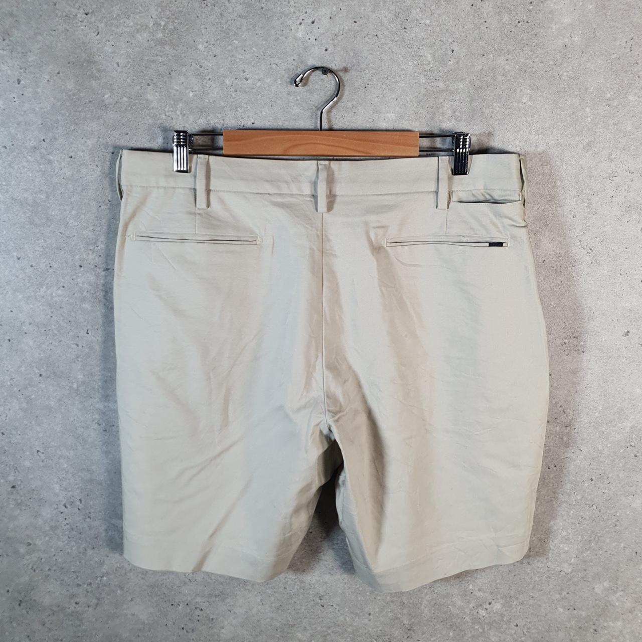 Vintage Ralph Lauren Polo Shorts Jorts Cargo Men’s W38 Beige Baggy Cotton A4660