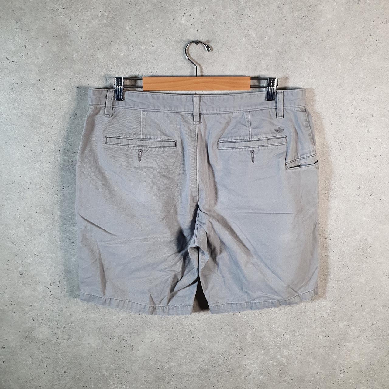 Vintage Dockers Chino Shorts Jorts Cargo Men’s W36 Grey Baggy Cotton A4401
