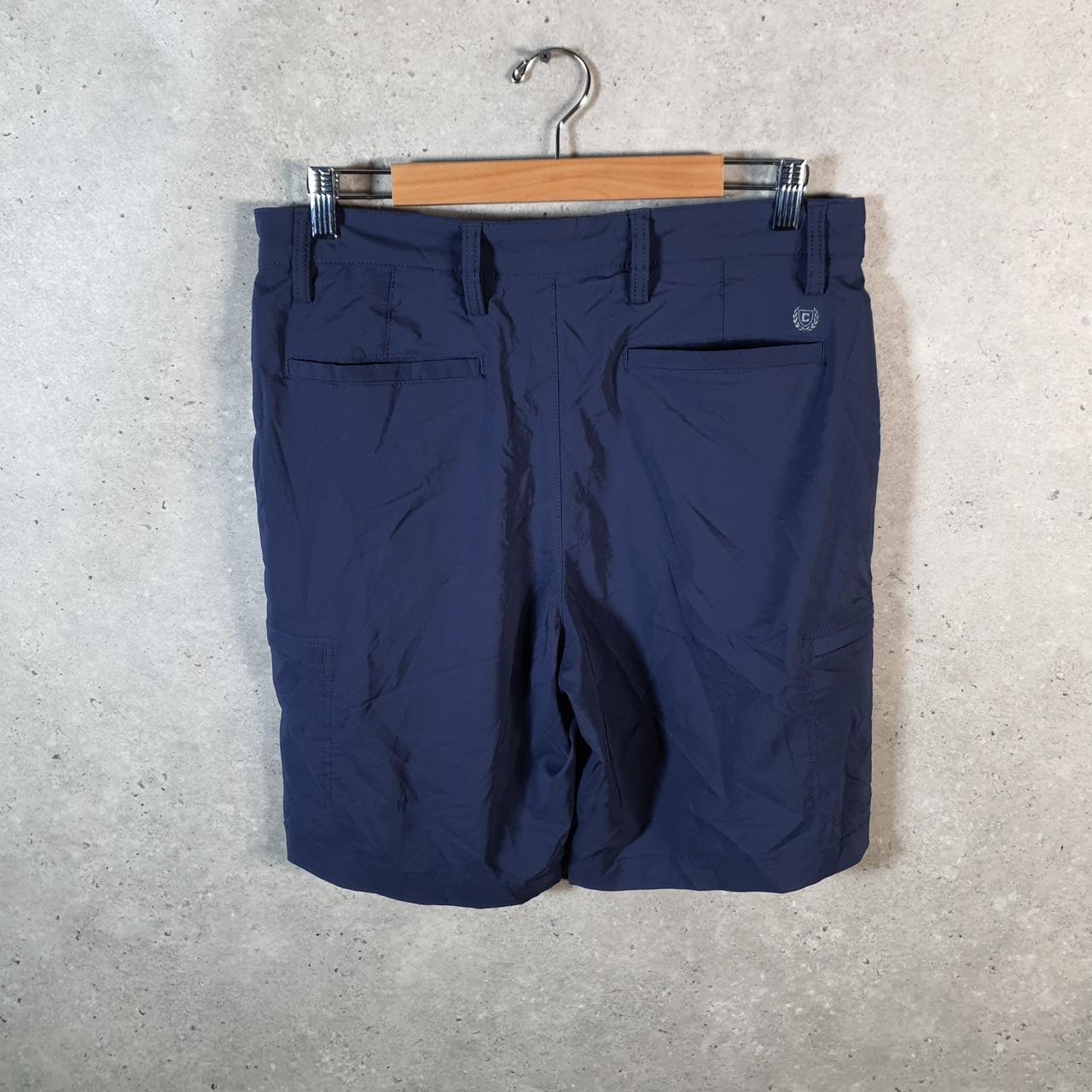 Vintage Chaps Ralph Lauren Chino Shorts Jorts Cargo Men’s W32 Blue Baggy Cotton
