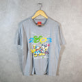 Vintage Disney 2003 Florida Mickey Mouse T Shirt Men’s  Medium Grey Graphic Cartoon C9900